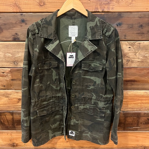 Red Hot Chili Peppers One-of-a-Kind Full Tilt MadAndie Custom Camo Jacket - L - Picture 3 of 7